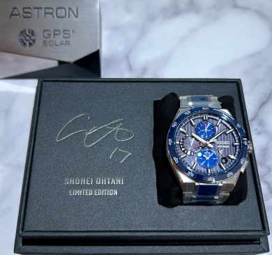 【大谷翔平2024年限定モデル】SEIKO ASTRON GPS大谷翔平モデルが入荷！！