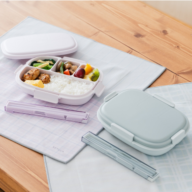 ✨抗菌&仕切り一体型で詰めやすい!楽に洗えて仕切り一体型ランチ✨