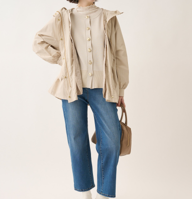 👗春まで着回せる！ 【すごナノ撥水】ライナー付きで体温調節も自在な万能アウター👗