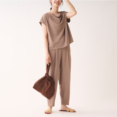 👗ラクなのにキレイ見え！スッキリ着こなせるセットアップ👗