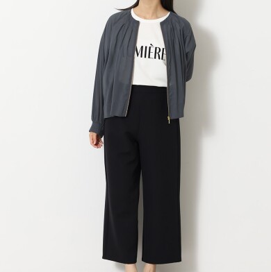👗新色登場！着回し力抜群のタックシアーブルゾン👗