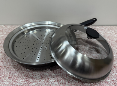 🌟おすすめの便利なフタ付きステンレス蒸し器🌟