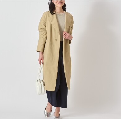✨花粉対策も万全！春の毎日を快適にする、晴雨兼用UVカットコート✨