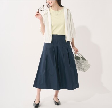 👗吸水速乾◎！女性らしいシルエットが叶うUVシアーブルゾン👗