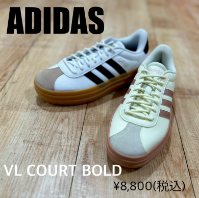 【adidas】新商品！