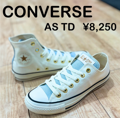 【CONVERSE】新商品！