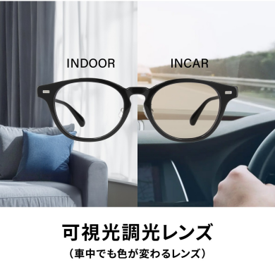 Zoffの可視光調光レンズ  2025年7月4日（金）から  全国のZoff店舗で発売中!!