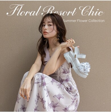 【RANDA（ランダ）】洗練されたリゾートシック “Summer Flower Collection”発売