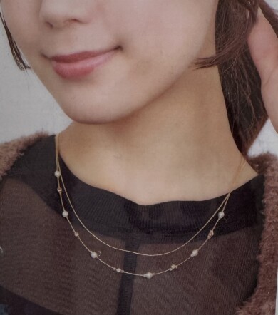 【pick up】pearl necklace