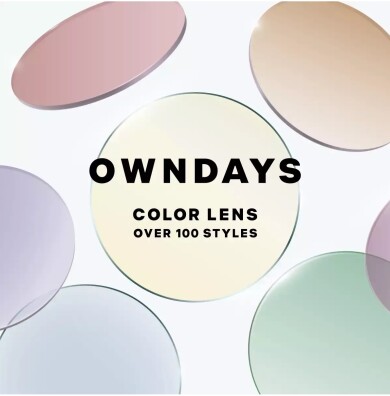 OWNDAYSのCOLOR LENSで夏を彩ろう! ~OVER 100 STYLES~