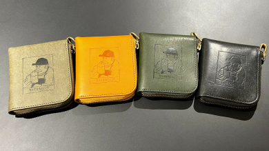 【ビアベリー】 SMALL ROUND WALLET 二つ折り財布 BEERBELLY