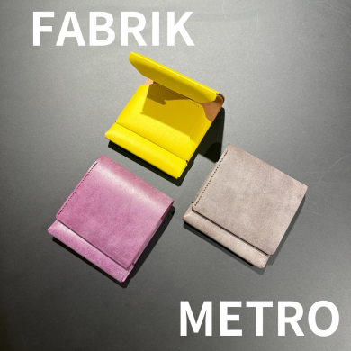 【FABRIK】ミニマム＋αの財布 METRO 