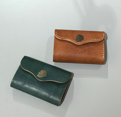 【ブラウンブラウン】　Mini wallet ミニウォレット