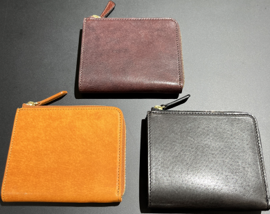【Decibell】 ピックレザーのL字ファスナー財布！