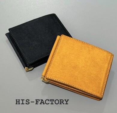 【HIS－FACTORY】Fermare　フェルマーレ　マネークリップ財布