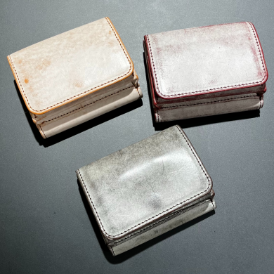【ヒズファクトリー 】三つ折り財布