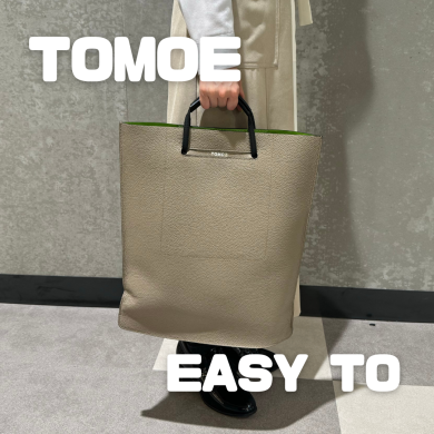 【TOMOE】EASY TO トートバッグの紹介【POPUP】