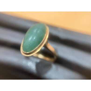 K18リング色石付き高価買取いたしました！