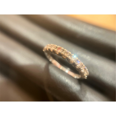 ✨【K18WG ダイヤ付きリングを高価買取いたしました！】✨