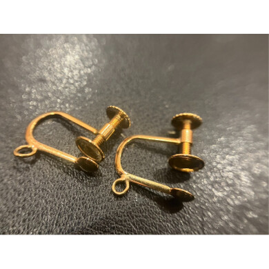 K18イヤリングパーツ高価買取いたしました！ブログをご覧いただきご来店♪