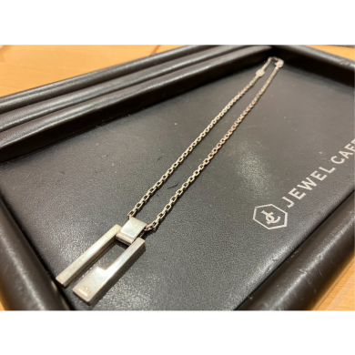 【GUCCI Gロゴシルバーネックレス高価買取いたしました!】ブランドアクセサリー買取強化中♪