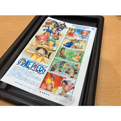 「ワンピース切手シートをお買取しました♪ ジュエルカフェアミュプラザ博多店」
