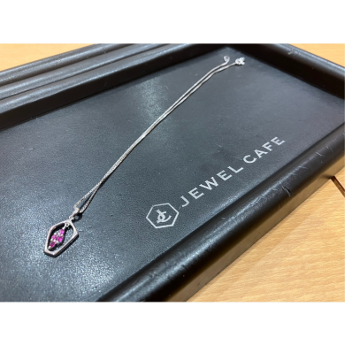 【K14WG色石付きネックレスお買取いたしました】ジュエリー買取強化中です✨
