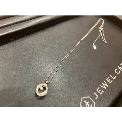 💎【K18WGネックレス 0.05ct 高価買取いたしました！】💎