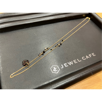 【K18ネックレス（色石付き）高価買取いたしました！】