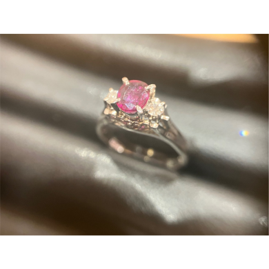PT900色石付きリング高価買取致しました！｜ジュエルカフェアミュプラザ博多店