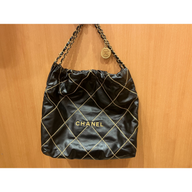 💎【CHANEL】22 ハンドバッグ 黒 シャイニー買取強化中！💎 ✨買取専門店だからこその高額査定！✨