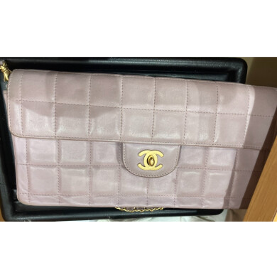 【CHANEL ラムスキン マトラッセ チェーンショルダーバッグ（ピンク）高価買取いたしました！✨】