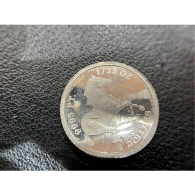 ツバルホース1/25ozプラチナ貨を高価買取いたしました！