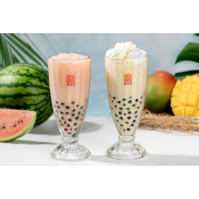 「春水堂」6/24（火）から夏限定★『スイカタピオカミルクティー』『アップルマンゴータピオカミルクティー』
