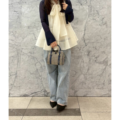 【新作‎🤍】小さめのサイズ感が可愛いミニボストン︎💕︎