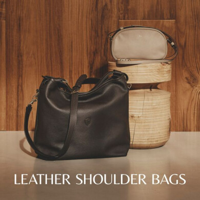 LEATHER SHOULDER BAGS