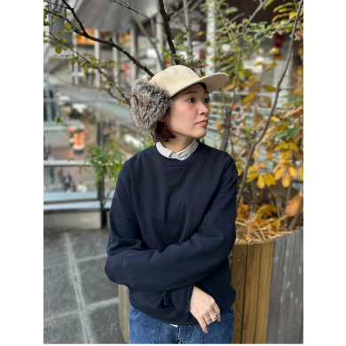 【程よいボリュームで被りやすい！シコロ付きキャップ】