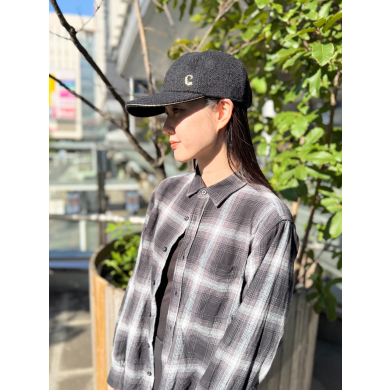 【ふわふわとした起毛感が秋冬シーズンにピッタリ👍💕シンプルなデザインのキャップ】