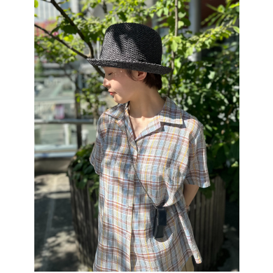 【和紙使用で涼しい🌬男女兼用ハット】