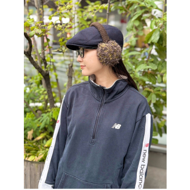 【帽子の上からでも着用可能とアレンジ多彩☀イヤーマフ】