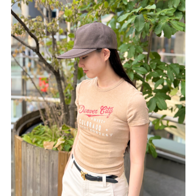 【幅広いスタイルと相性◎👍💕シンプルなデザインのベースボールキャップ】