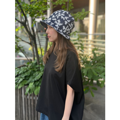 【その日の気分で迷彩柄にも出来る✫リバーシブルハット】