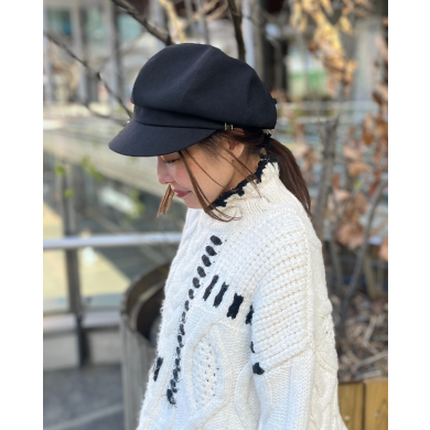 【安定した被り心地🍃ミニフォルムなキャスケット】