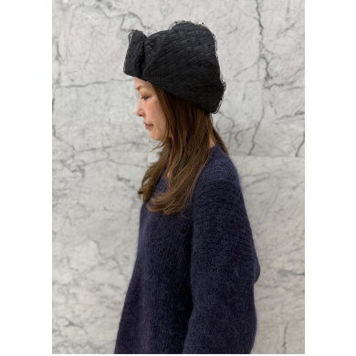 【チュール付きでよりガーリーに❤レディース飛行帽】