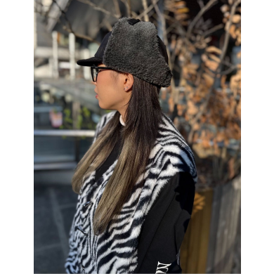 【防寒も出来てオシャレ❄シコロ付きキャップ】