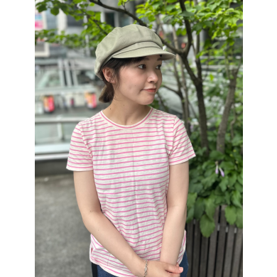 【小ぶりなシルエットでコンパクトに◐男女兼用キャスケット】