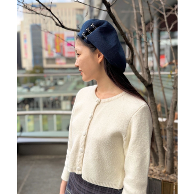 【CA4LAロングセラーアイテム💕✨フック付きベレー】