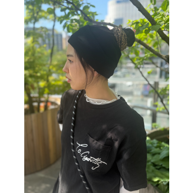【デイリーにも取り入れやすくユニセックスで使える👦👧🎶ドレープ入りの大判ヘアバンド】