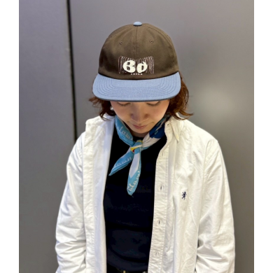 【シワになりにくいポリエステル×綿素材をセレクト⛅💙洗えるベースボールキャップ】