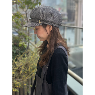 【UVカット・手洗い可能♡甘めのチュールキャスケット】